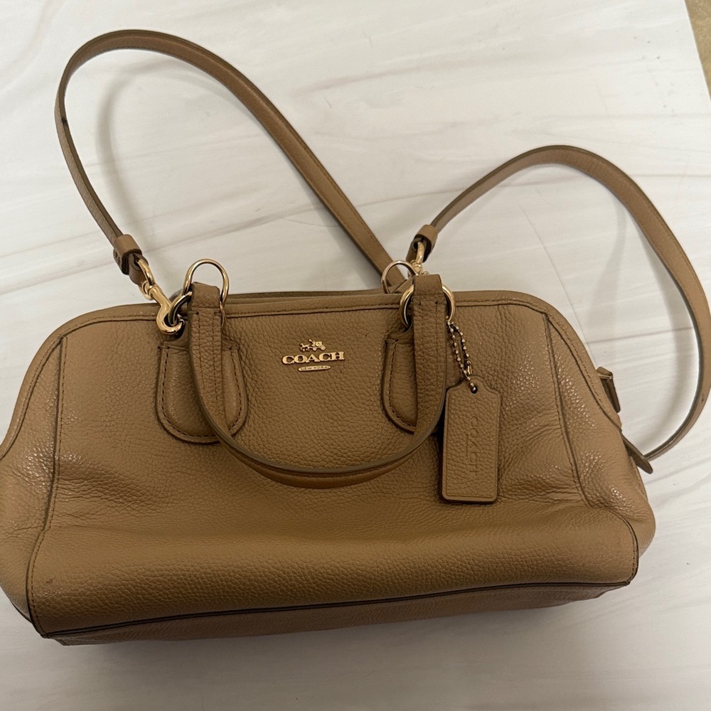 Coach Brown Leather Satchel